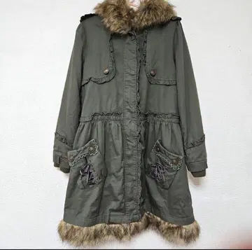 axes femme/엑시즈팜/모즈 코트/M 사이즈/카키