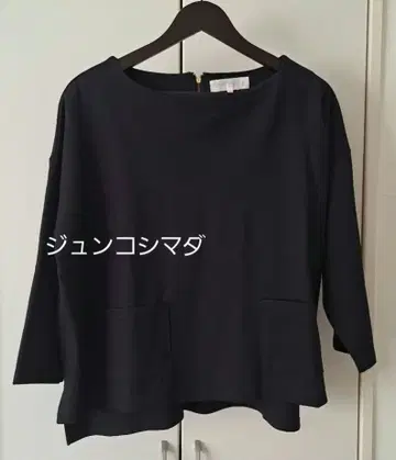 [ 미사용 ] 준코 시마다 티셔츠 네이비