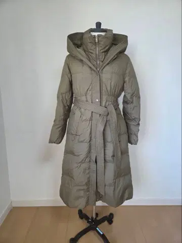 ABITOKYO 후드 부착 다운 롱 코트 클리닝 완료