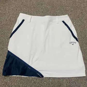Callaway 골프 스커트 화이트/네이비