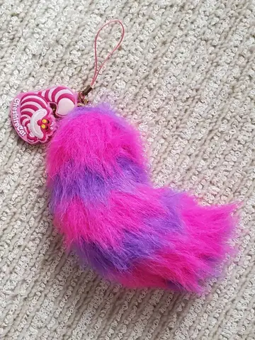 원더랜드 앨리스 / 체셔 고양이 꼬리 스트랩 / 키링