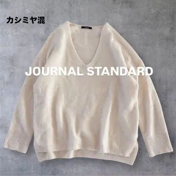 [ 새상품급 ] 저널 스탠다드 캐시미어 혼방 V넥 니트