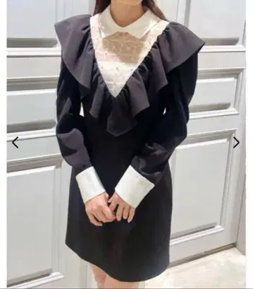 lily brown 카라 미니 원피스 0 사이즈