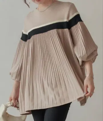 새상품 부즈루드 긴팔 니트 튜닉