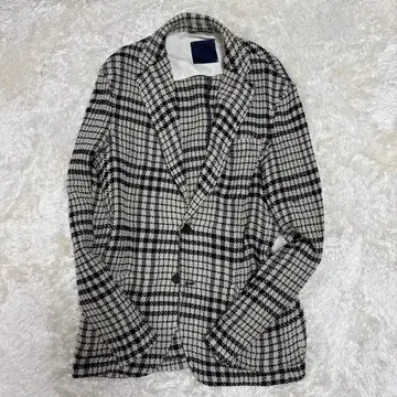 [ 새상품급 ] ALTEA COPPER 브리티시 체크 테일러드 자켓