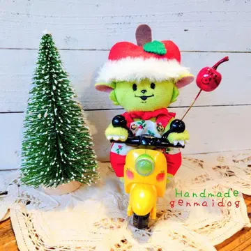 메멜 옷 산타 코스프레 사과잼호