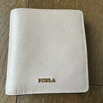 FURLA 접이식 지갑 베이지