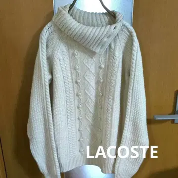 LACOSTE 라코스테 하이넥 니트