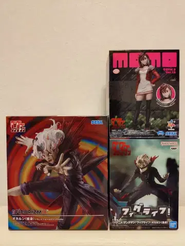 댄댄던 오카룬 & 모모 피규어 3개 세트 판매