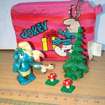 스머프 미니 피규어 & 패스 케이스 일괄