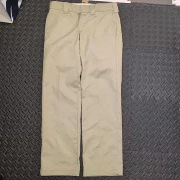 디키즈 베이지 슬림 스트레이트 치노 팬츠 30x32