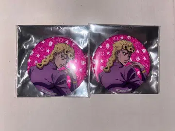 죠죠의 기묘한 모험 죠죠와 3 글리터 캔뱃지 나선형 계단 죠르노 2장