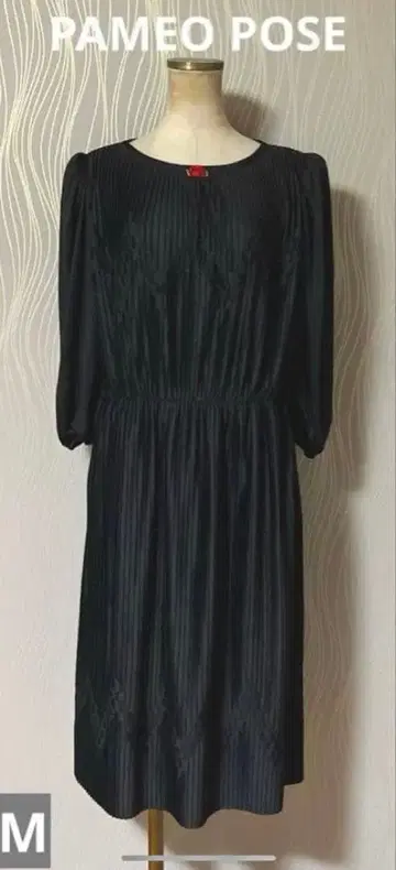 가격 인하 PAMEO POSE 파메오 포즈 MARTE 콜라보 롱 원피스