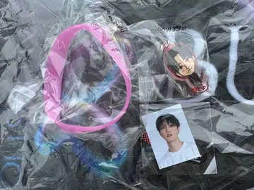 FANTASTICS 호리 나츠키 가챠 클리어 러버 밴드 스티커 참