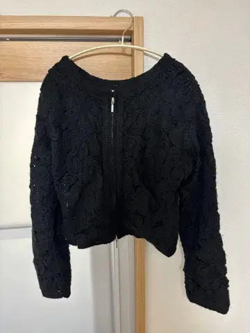 레이스 긴팔 가디건