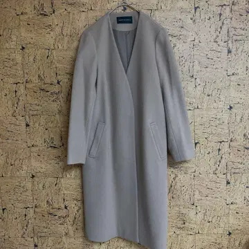 [ 즉시 발송 ] 어반 리서치 노카라 롱 코트 울 100% 카멜