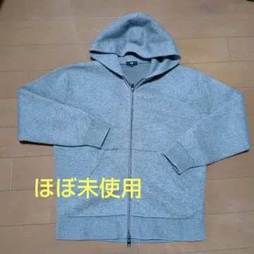 플라스테 PLST 다크 그레이 후드티