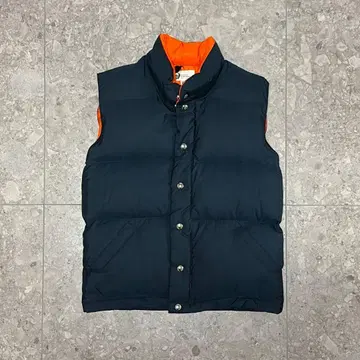 Crescent Down Works 다운 베스트 S 네이비/오렌지