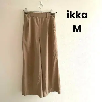 이카 베이지 가우초 팬츠 M