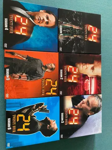 24 DVD 박스 세트 6시즌 총 72장