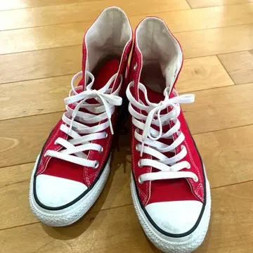 컨버스 올스타 레드 하이컷
