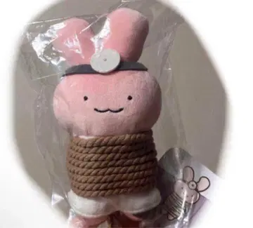 화이트 타이거와 블랙 타이거 마스코트 도망치는 토끼 선생님 봉제 인형