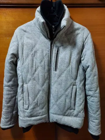 고스타르지후가 다운 자켓 퀼팅 이너 포함 라이트 그레이