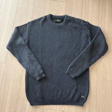 REPLAY (리플레이) 리브 크루넥 스웨터