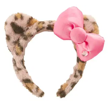 USJ 머리띠 키티 레오파드 무늬