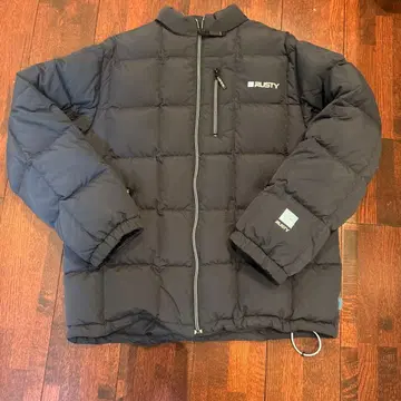 RUSTY 블랙 다운 자켓