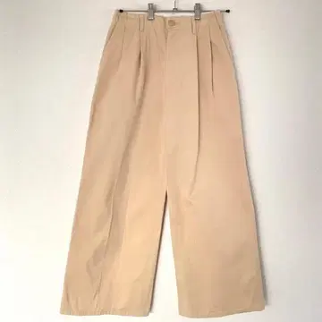 AURALEE 치노 와이드 팬츠
