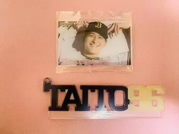 오릭스 코로차레 타카시마 야스토 아크릴 카드 빅 네임 키링