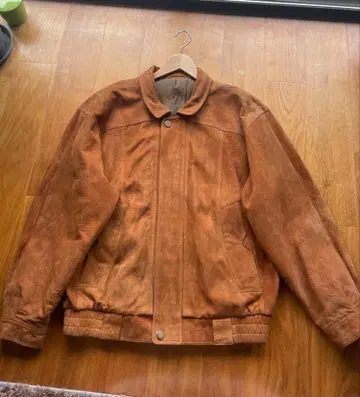 리얼 스웨이드 구제 의류 스웨이드 자켓