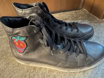 폴스미스 블랙 하이컷 스니커즈