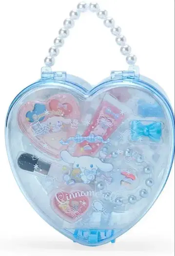 시나모롤 화장품 세트 하트형 키즈 코스메틱