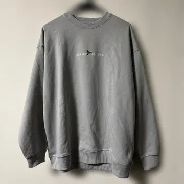 OSAMU GOODS 그레이 맨투맨 M