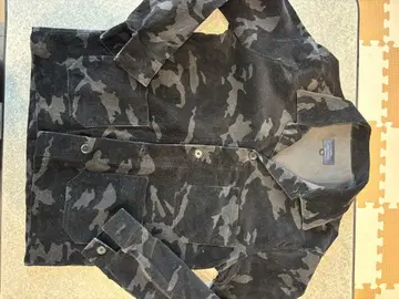 카모 패턴 밀리터리 자켓
