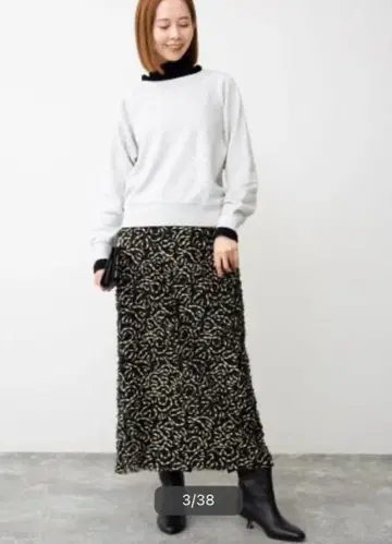 슬로브 이에나 fancy I라인 스커트