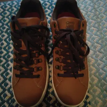 미사용 새상품 K-Swiss 브라운 스니커즈