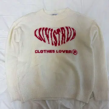 LUVISTRUE 로고 긴팔 스웨터