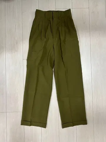 FARAH 올리브 슬랙스 사이즈 26