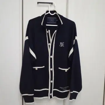 RMT CRW 로맨틱크라운 네이비 가디건 M