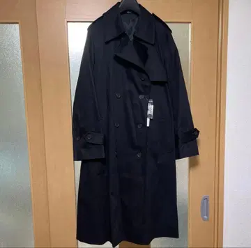 유니클로 UNIQLOC 트렌치코트 블랙