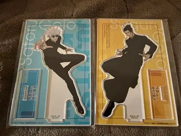 주술회전 탈출 게임 아크릴 스탠드 고죠 사토루 게토 스구루