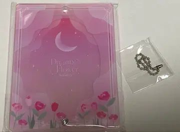 AGF fanfancy+ 포토 카드 아크릴 프레임 드리미 플라워 복숭아