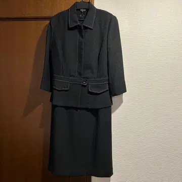 [ 새상품급 ] Eddy formation 블랙 자켓과 원피스 세트