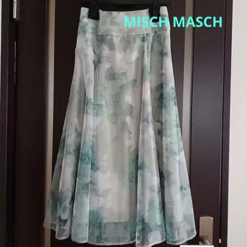MISCH MASCH 섀도우 메쉬 스커트