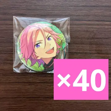 앙스타 오우카와 코하쿠 캔뱃지 40개