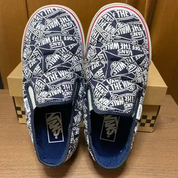 VANS 슬리퍼 네이비