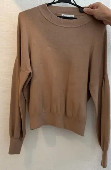 셋업 KUMIKYOKU 베이지 긴팔 트레이닝복 스커트